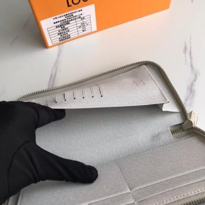 wholesale quality louis vuitton wallets 30271 damier graphite white