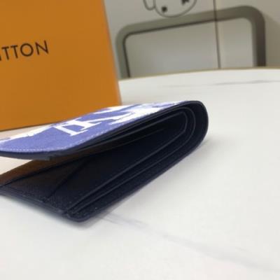 wholesale quality louis vuitton wallets 80458 multiple blue