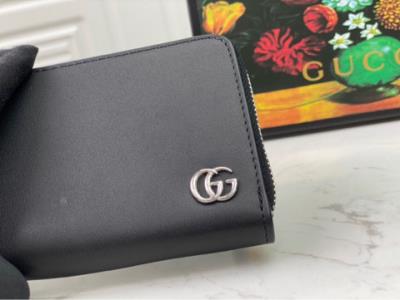 wholesale quality gucci wallet all leather black