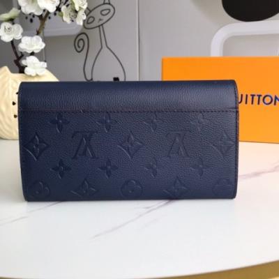 wholesale quality louis vuitton wallets m61182 nwvy blue