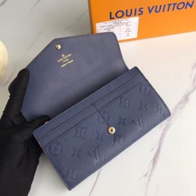 wholesale quality louis vuitton wallets m61182 nwvy blue