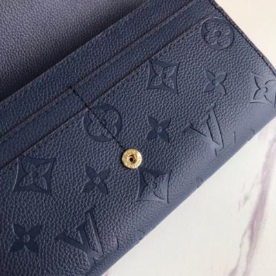 wholesale quality louis vuitton wallets m61182 nwvy blue