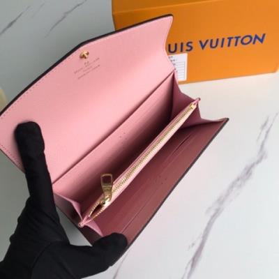 wholesale quality louis vuitton wallets m61182 pink