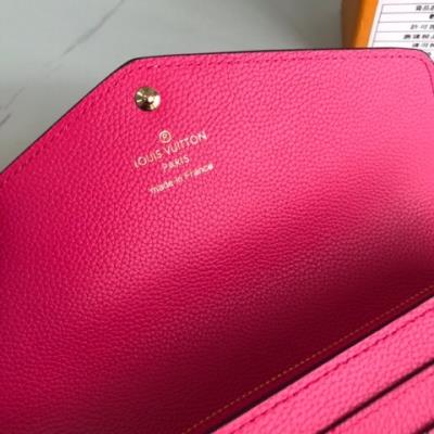 wholesale quality louis vuitton wallets m61182 rose red