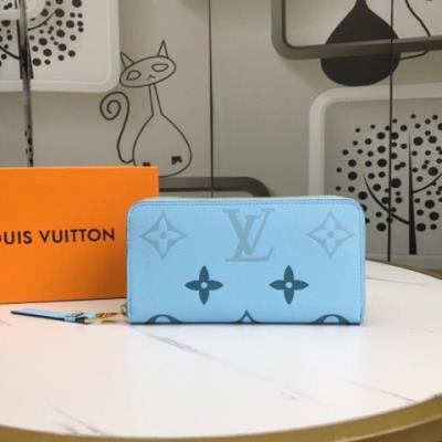 wholesale quality louis vuitton wallets 80402 light blue