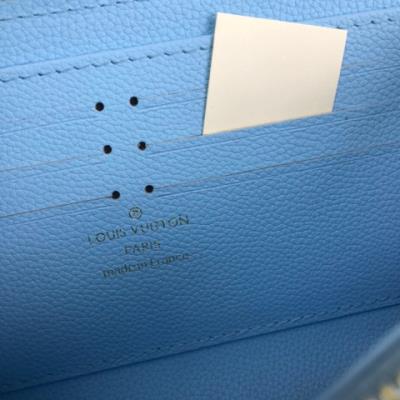 wholesale quality louis vuitton wallets 80402 light blue