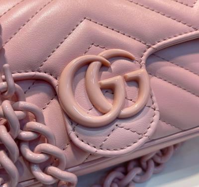 wholesale quality gucci gg marmont 699757 sakura pink