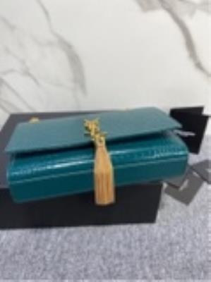 wholesale quality ysl 377829 darkvgreen