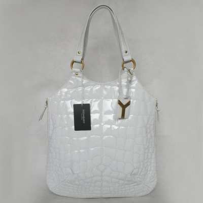 Discount Luxury Handbags YSL 001bai_12 Wholesale