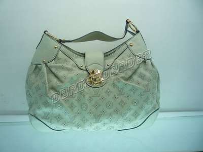 discount louis vuitton handbags monogram mahina m93128 beige white wholesale
