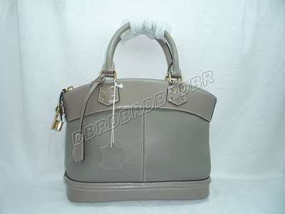 Discount Louis Vuitton Handbags Suhali Leather M95790 gray silver Wholesale