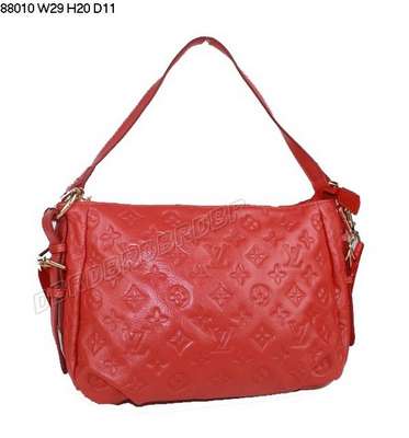 Discount Louis Vuitton Handbags Monogram Empreinte 88010 red Wholesale