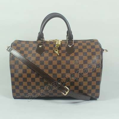 Discount Louis Vuitton Handbags Damier Ebene Canvas N40392 Coffee Wholesale