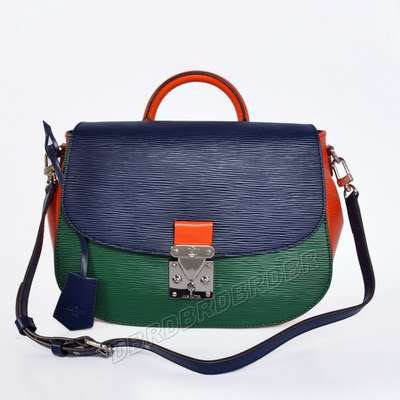 Discount Louis Vuitton Handbags Epi Leather M40651 slanlvorange Wholesale