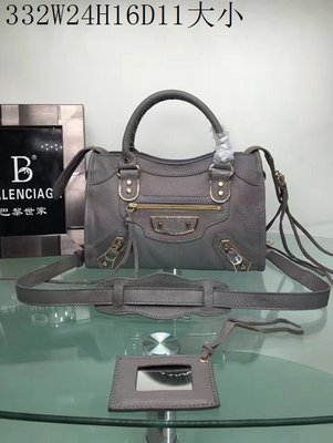 Balenciaga Motocycle Bag 332 Dark Gray 39554