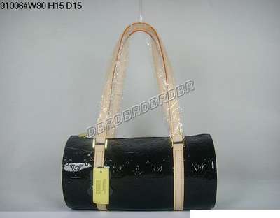 Discount Louis Vuitton Handbags Monogram Vernis 91006 black Wholesale