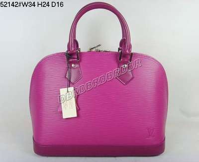 Discount Louis Vuitton Handbags Epi Leather M52142 purple Wholesale