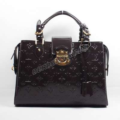 Discount Louis Vuitton Handbags Monogram Vernis M93757 Coffee Wholesale