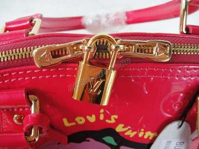 discount louis vuitton handbags stephen sprouse 93725 rose red wholesale