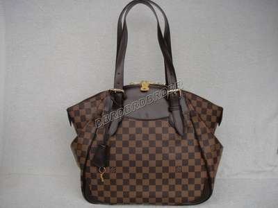 Discount Louis Vuitton Handbags Damier Ebene Canvas N41119 Coffee Wholesale