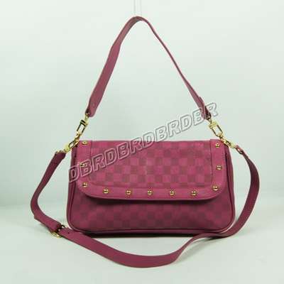 Discount Louis Vuitton Handbags Leather N1057 Red Wholesale