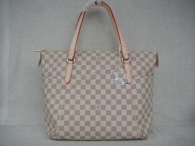 Discount Louis Vuitton Handbags Damier Azur Canvas N51263 white Wholesale