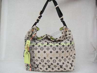 Discount Louis Vuitton Handbags Spring Summer 2010 M40359 green monogram Wholesale