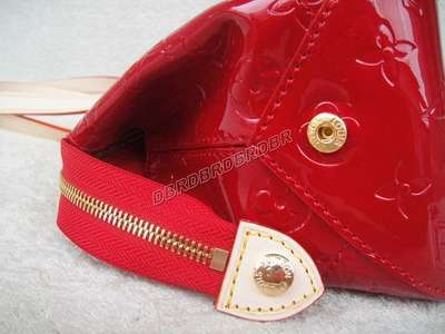 discount louis vuitton handbags monogram vernis m93507 red wholesale