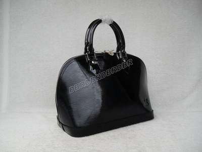 discount louis vuitton handbags epi leather m52142 mirror black wholesale