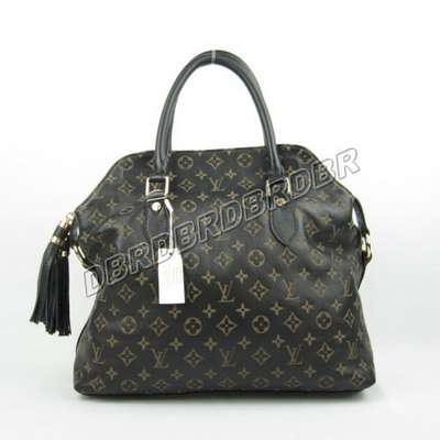 Discount Louis Vuitton Handbags Leather M95980 black Wholesale