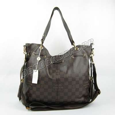 Discount Louis Vuitton Handbags Leather N41299 Coffee Wholesale