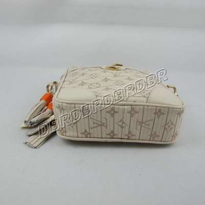 discount louis vuitton handbags leather m95996 beige white wholesale