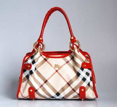 BURBERRY Handbag-L6289hong_87