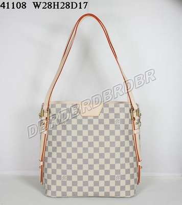 Discount Louis Vuitton Handbags Damier Azur Canvas N41108 white Wholesale