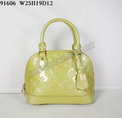 Discount Louis Vuitton Handbags Monogram Vernis 91606 light green Wholesale