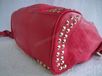 discount louis vuitton handbags leather m40319 red wholesale