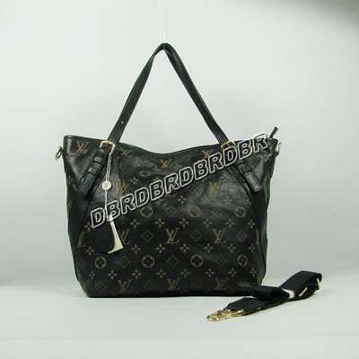 Discount Louis Vuitton Handbags Leather M40879 black Wholesale