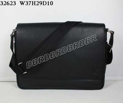 Discount Louis Vuitton Handbags Taiga 32623 black Wholesale