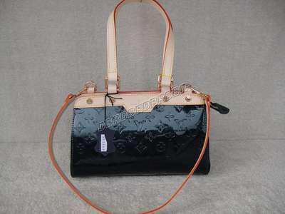 Discount Louis Vuitton Handbags Monogram Vernis M91622 small blue Wholesale