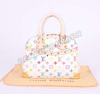 discount louis vuitton handbags monogram multicolore m92663 white multicolor wholesale