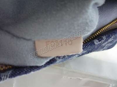 discount louis vuitton handbags monogram denim m40496 gray wholesale