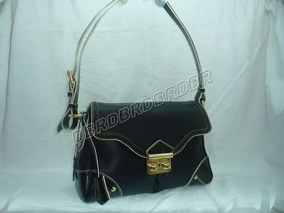 Discount Louis Vuitton Handbags Suhali Leather M95844 black Wholesale