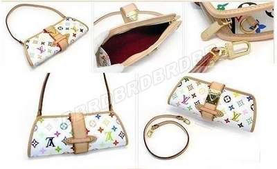 discount louis vuitton handbags monogram multicolore m40049 white wholesale