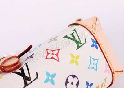 discount louis vuitton handbags monogram multicolore m40098 white wholesale