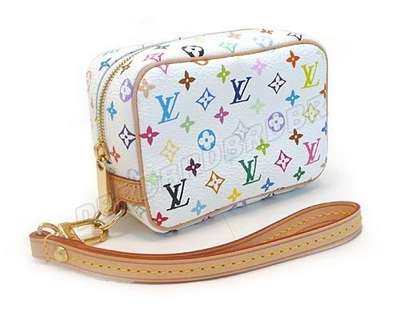 Discount Louis Vuitton Handbags Monogram Multicolore M58033 white Wholesale