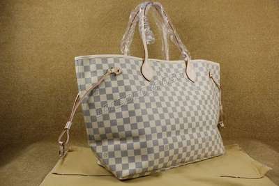 discount louis vuitton handbags damier azur canvas n51108 white wholesale