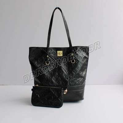 discount louis vuitton handbags monogram empreinte m93827 black wholesale