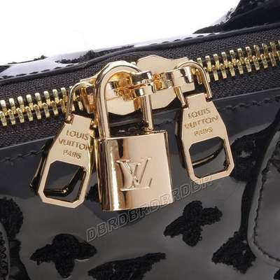 discount louis vuitton handbags monogram vernis m91873 black wholesale