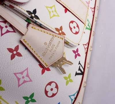 discount louis vuitton handbags monogram multicolore m40441 white multicolor wholesale