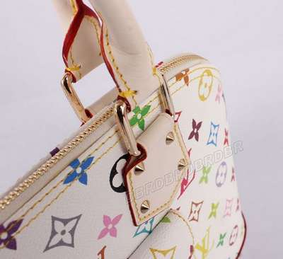 discount louis vuitton handbags monogram multicolore m40441 white multicolor wholesale